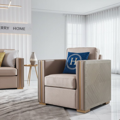 Luxury Armchair Furniture Living Room Single-Seater Sofa Couch Lounge Club Hotel