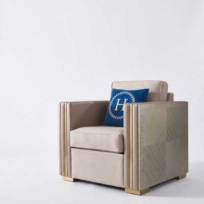 Luxury Armchair Furniture Living Room Single-Seater Sofa Couch Lounge Club Hotel