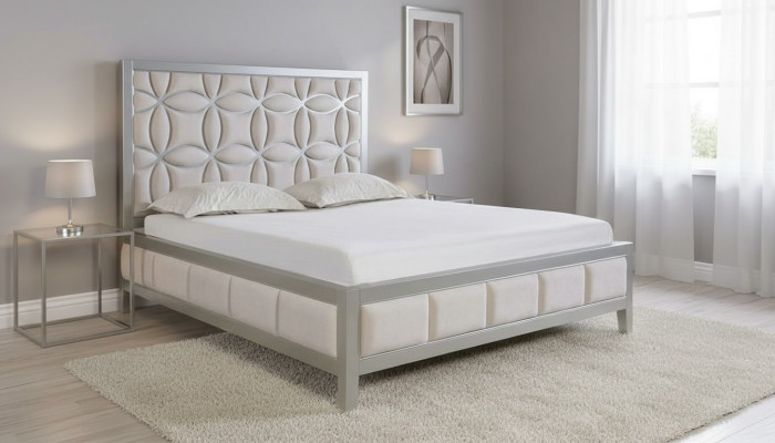 Double beds royal bed bedroom decorative modern bed wood 180x200cm