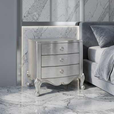 Bedside table consoles side tables table luxury hotel bedroom furniture wood new