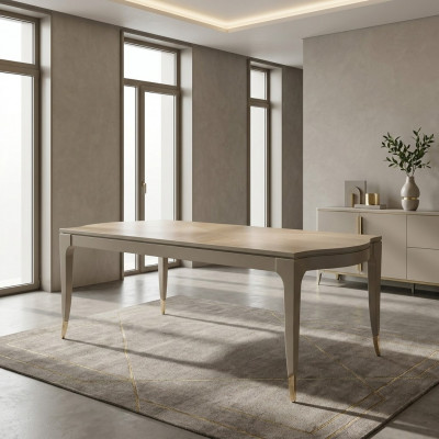 Luxury Design Table Dining Room Italian Style Furniture Tables Wooden Table