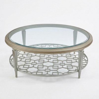 Coffee table side table glass table living room designer table furniture round