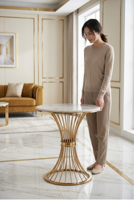 Round side table coffee table bedroom dresser tables console
