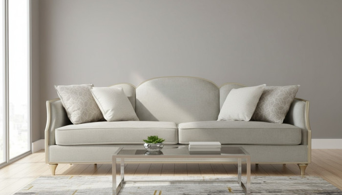 Modern sofa textile armchair sofa set 4+1+1 seater living room