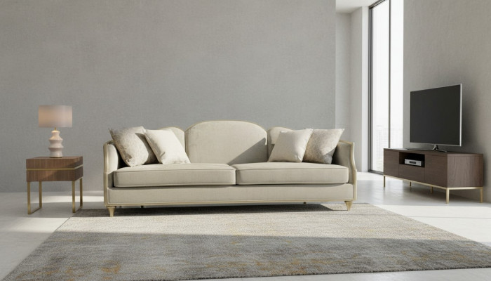 Design furniture sofa coach 3-seater upholstered sofas living room couches