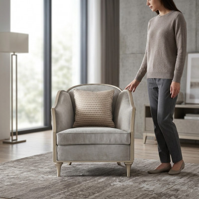 Armchair Hotel Upholstered Chairs Living Room Modern Armchair Italian Style