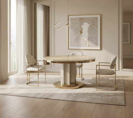 Round table stainless steel dining table conference table kitchen table tables