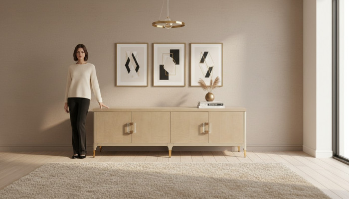 Sideboard Luxury rtv sideboard Cabinet Dresser Decorative Cabinets lowboard