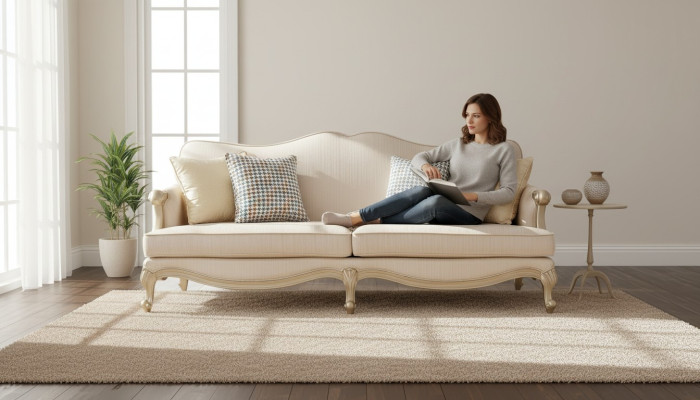 Luxury Sofa Set 3+1+1 Armchair Italian Furniture Seating Couch Set