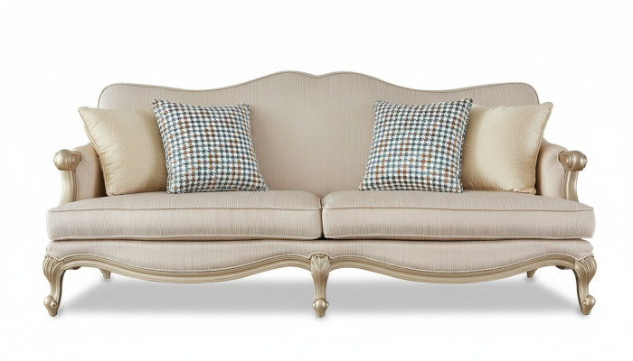 Luxury Sofa Set 3+1+1 Armchair Italian Furniture Seating Couch Set