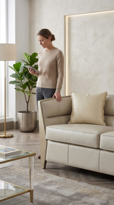 4+1 Seater Luxury Living Room Upholstered Furniture Sofa Set