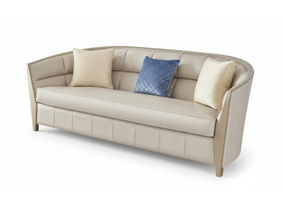 Sofa Set 4+1+1 Seater Living Room Faux Leather Upholstered Luxury Sofa