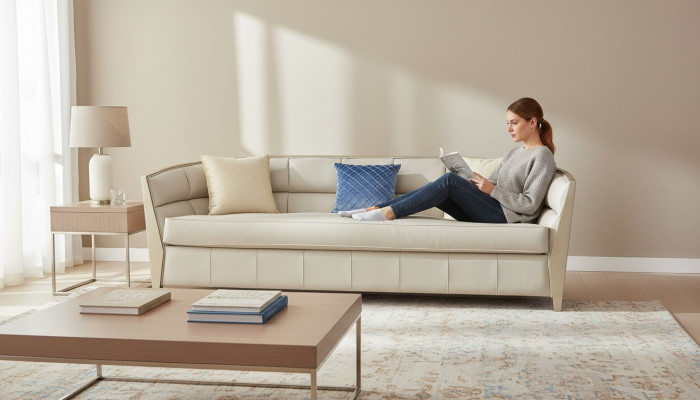 XXL big sofa couch four-seater lounge club sofas 241cm Italian luxury furniture