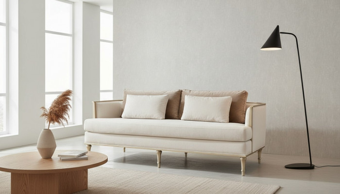 Three-seater upholstered furniture 3-seater sofa couch upholstered seating set 3-seater