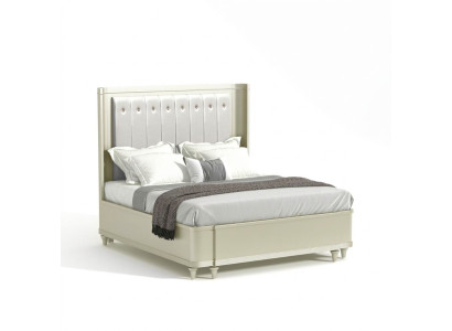 Upholstered Design Luxury Bed 180 x 200cm Fabric Beds Leather Modern Bedroom