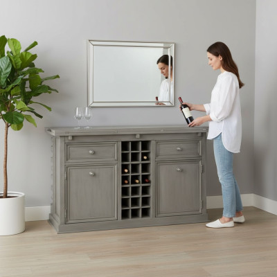 Bartisch Barthresen Bar table wood bar tables counters luxury class sideboard new