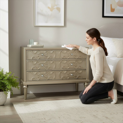 Luxury dresser modern sideboard cabinet living room furnishings