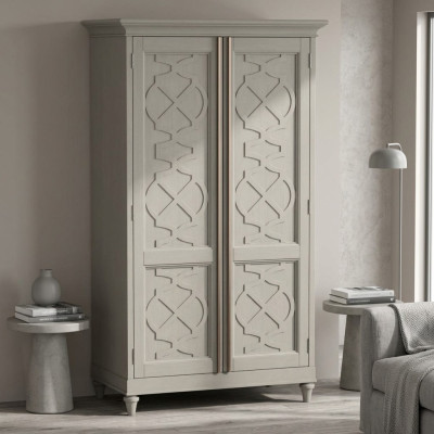 Cabinets Wood Wardrobe Furniture Design 2-door Wooden Wardrobe