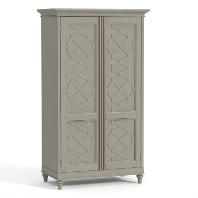 Cabinets Wood Wardrobe Furniture Design 2-door Wooden Wardrobe