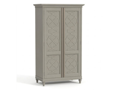 Cabinets Wood Wardrobe Furniture Design 2-door Wooden Wardrobe