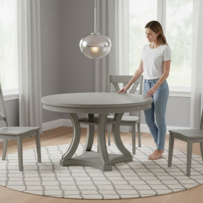 Dining table kitchen table Gründerzeit table round table design luxury