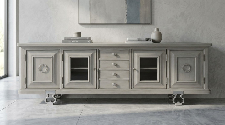 Luxury sideboard tv lowboard rtv xxl cabinet table living room wood hotel