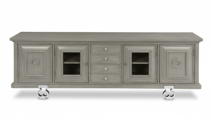 Luxury sideboard tv lowboard rtv xxl cabinet table living room wood hotel