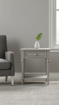 Glass table nightstand night console design side table bedroom