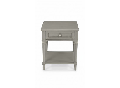 Glass table nightstand night console design side table bedroom