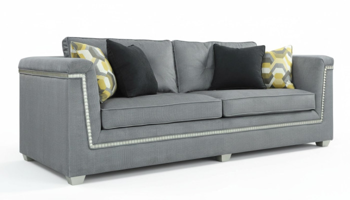 Luxury Three-Seater Sofa Dubai Furniture Sofa Couch Living Room Furniture 3-Seat
