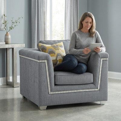 Luxury design furniture chairs modern design armchair textile living room