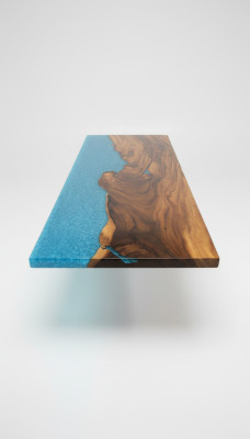 Design Table Modern Sea River Furniture Tables Dining Table Tables Epoxy