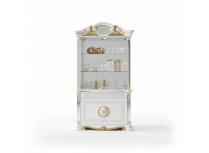 Italian Luxury Furniture Display Cabinet Sideboard Glass Design Cabinet