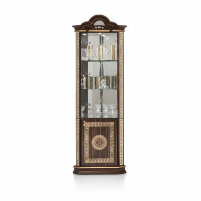 Corner display cabinet, corner cabinet, cabinets, furniture, glass cabinet design, furniture, shelves, new.