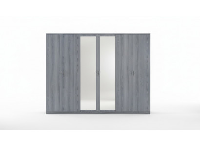 Bedroom furniture wardrobe cupboards cabinet wall unit 6 doors wood new