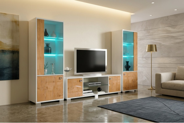 RTV Design Sideboard TV High Gloss Low Dresser New Cabinet Wall Luxury Wardrobe
