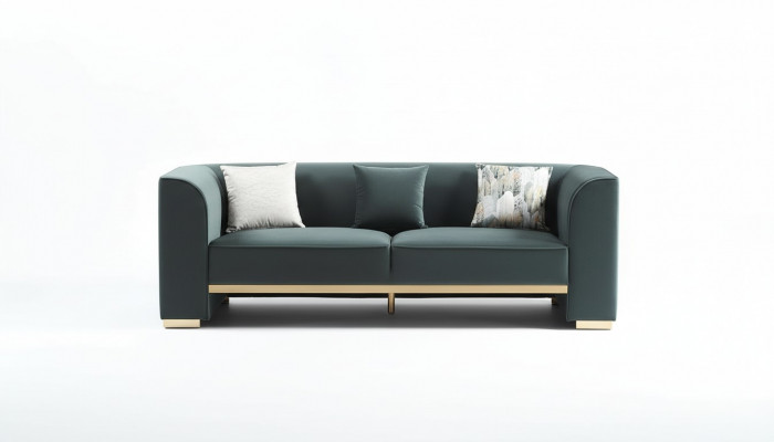 Three-seater big XXL couch upholstered design sofa modern three-seater couches room furniture