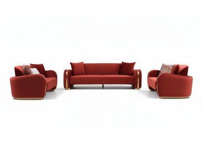 Sofa set 3-2-1 seat set design sofa couches luxury group upholstery new