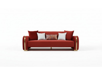 Three-seater couch cushion design sofa 3-seater seat sofas fabric design sofa furniture new