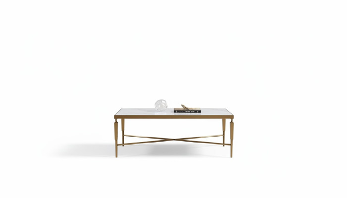 Stainless Steel Luxury Living Room Coffee Table Design Tables Style Furniture Rectangular