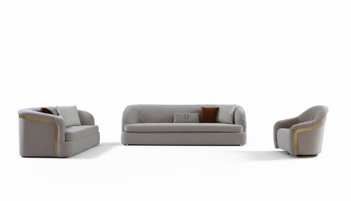 Sofa set 321-seater set design sofa group couch modern luxury upholstery new