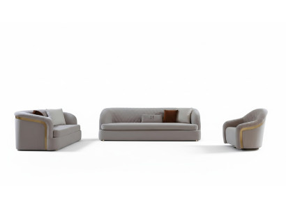 Sofa set 321-seater set design sofa group couch modern luxury upholstery new