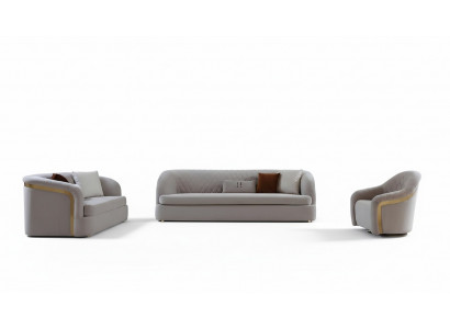 Sofa set 321-seater set design sofa group couch modern luxury upholstery new