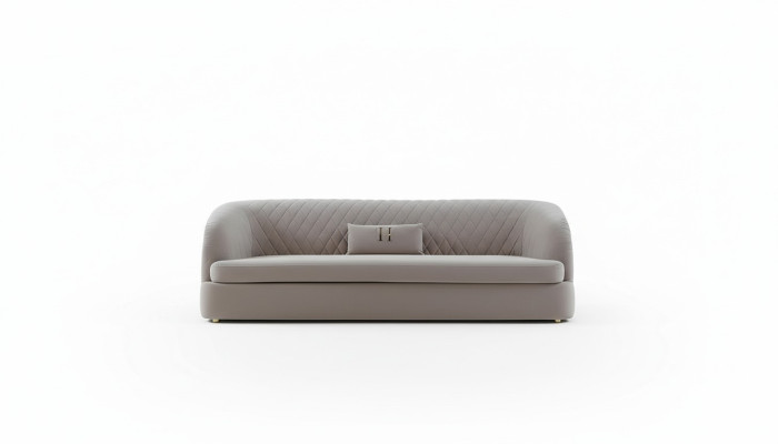 Three-seater textile couch upholstery design sofa 3-seater sofas furniture big sofa new