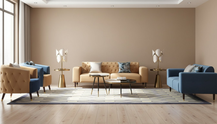 Design furniture living room couch sofa sets sofas sofa suite 3+2+1+1 4-piece set.