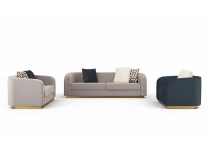 Sofa set 3+2+1 seater set design sofas upholstered couches fabric modern relax