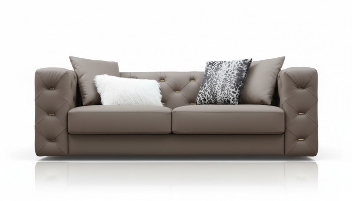 Three-seater couch upholstery design sofa modern seating sofas Chesterfield luxury furniture