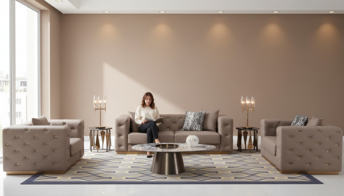 Designer coffee table side table living room magazine table modern