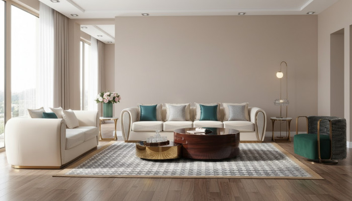 Room Furniture Three-seater Couch Upholstery New Design Sofa Modern Seating Luxury Sofas
