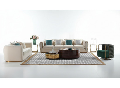 Room Furniture Three-seater Couch Upholstery New Design Sofa Modern Seating Luxury Sofas